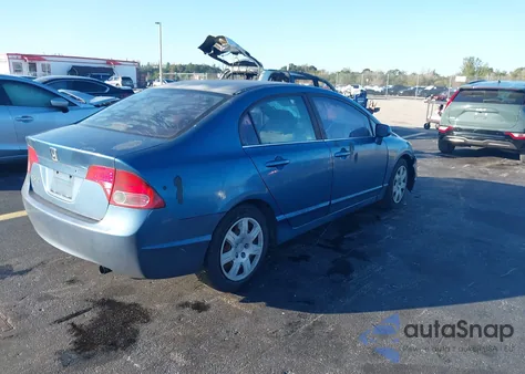 2006 Honda Civic Lx из США, поврежденный, VIN 1HGFA16516L016653